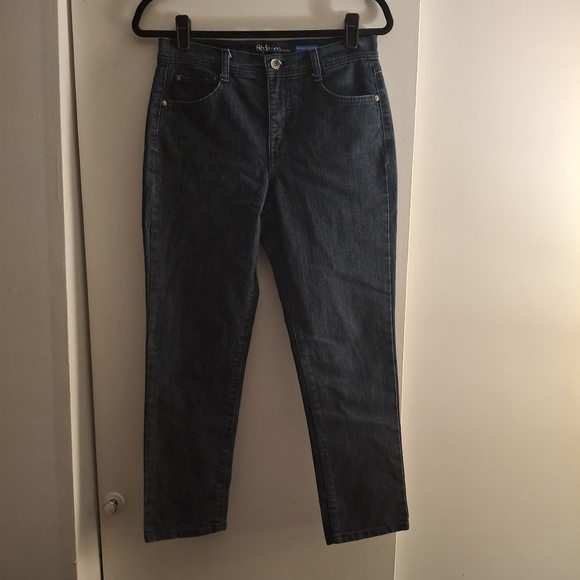 Style & Co. Denim - Style & Company Women's Dark Blue Denim Jeans